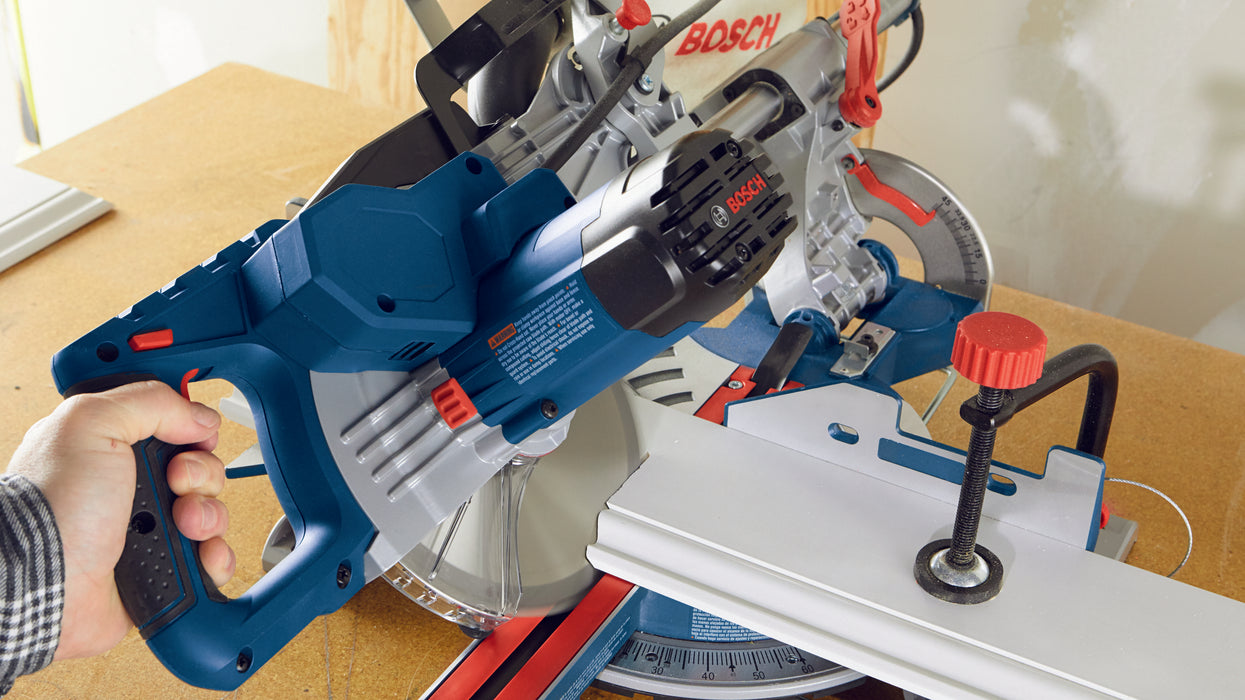 Bosch 8-1/2" Single-Bevel Slide Miter Saw