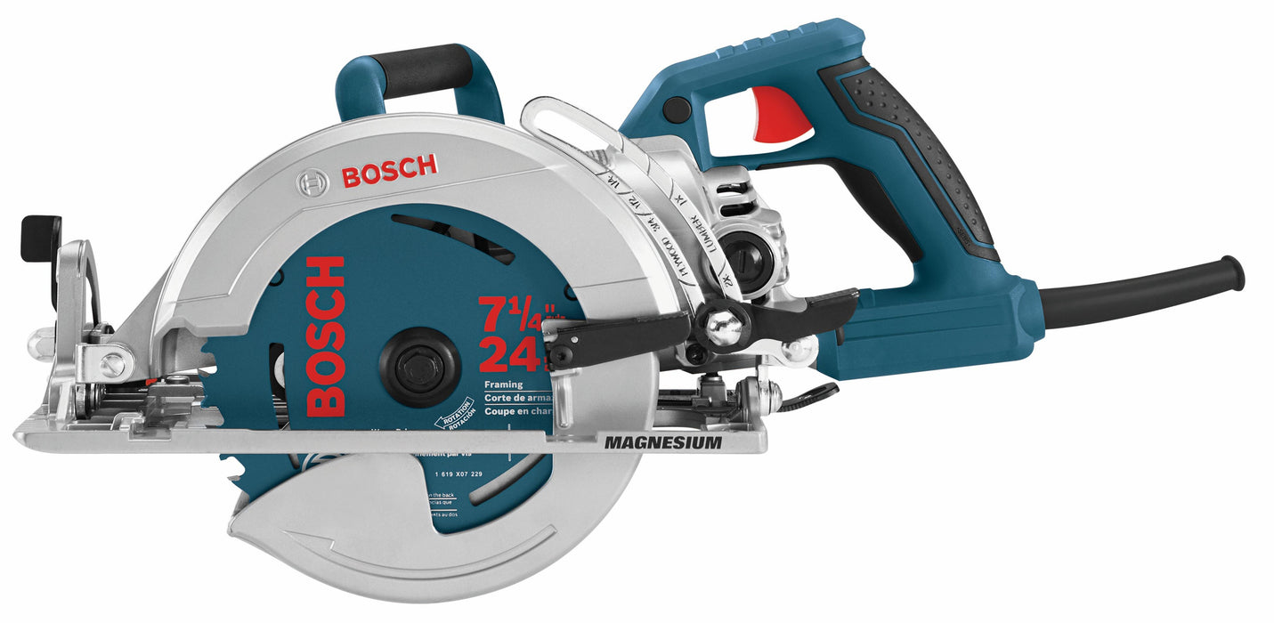 Bosch 7-1/4" Blade Left Worm Drive Saw