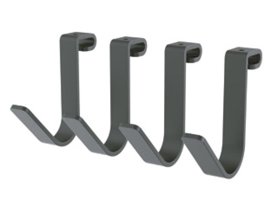 Crownwall 4PK Exterior Hooks For Overhead Storage Rack