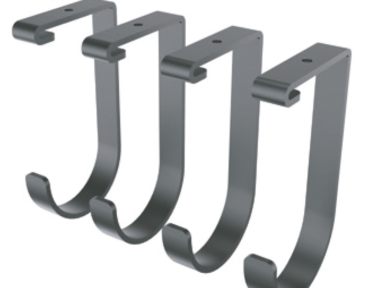 Crownwall 4PK Interior Hooks For Overhead Storage Rack — Interline ...