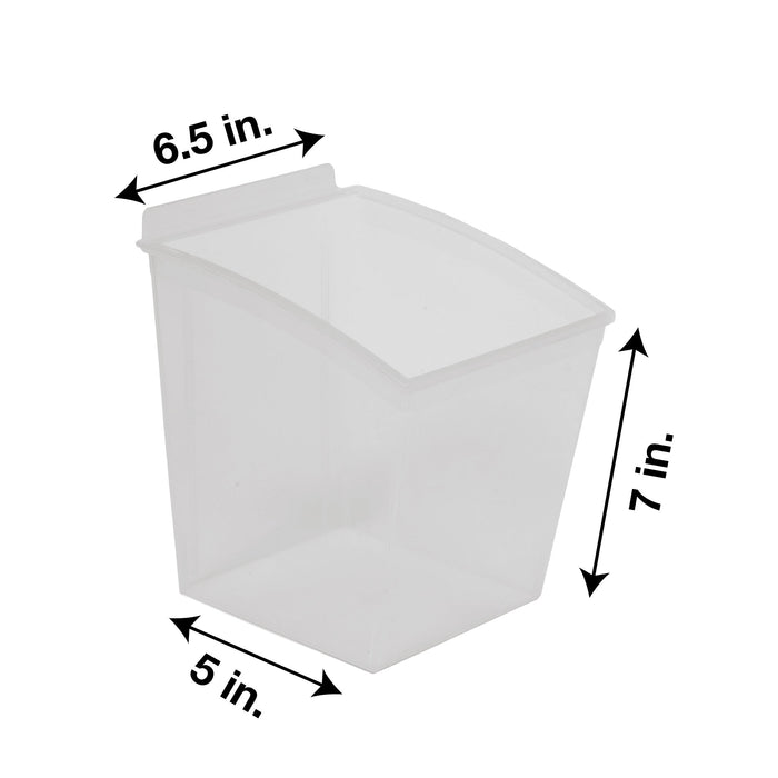 Crownwall Medium Plastic Bin Slatwall Accessory