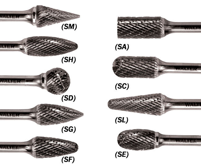 Walter Double Cut Carbide Burr