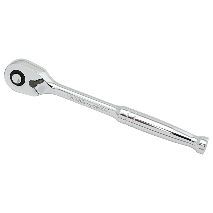Dynamic 3/8" Drive, 108 Tooth Nickel Plated Mirror Chrome Finish Ratchet