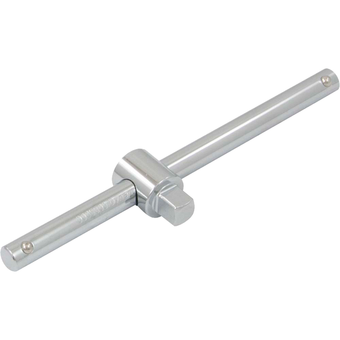 Dynamic 3/8" Drive Sliding Chrome T-handle - 6-1/2"