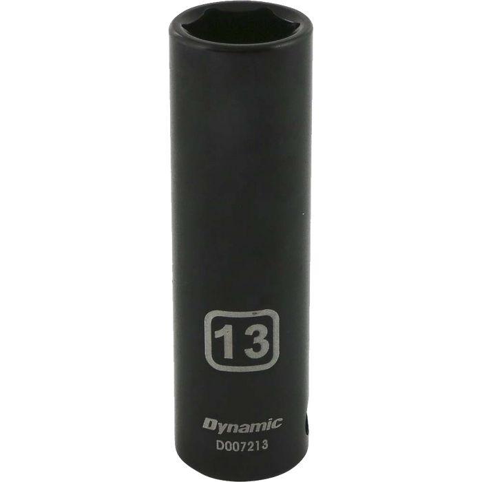Dynamic 3/8" Drive 6 Point Deep Length Metric Impact Sockets