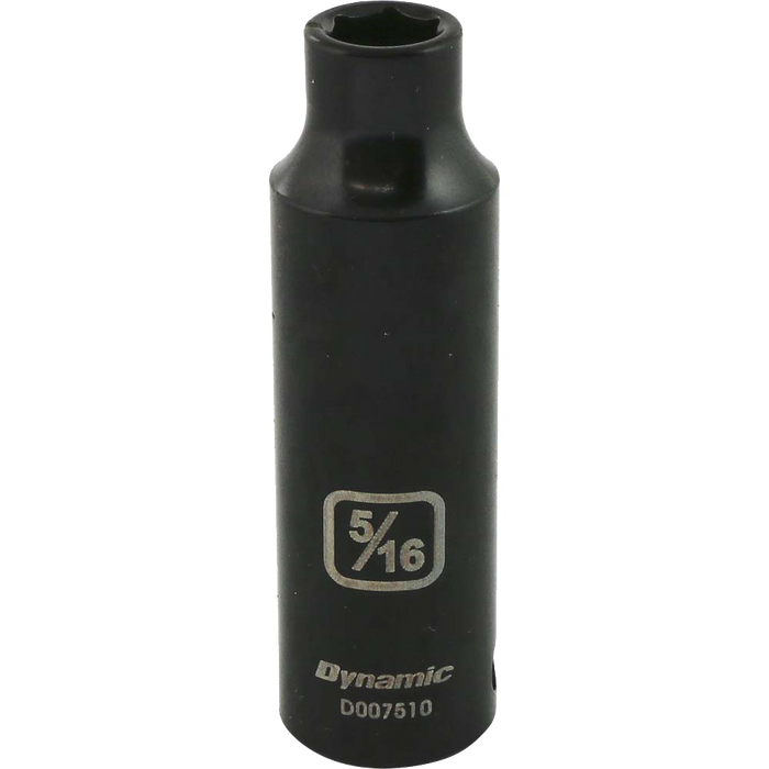 Dynamic 3/8" Drive 6-Point SAE Deep Length Impact Sockets