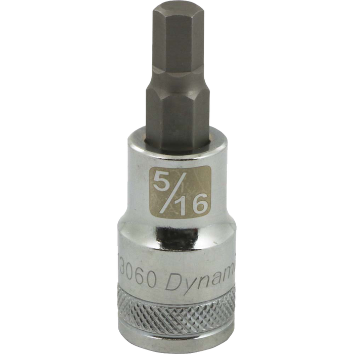 Dynamic 1/2" Drive, Chrome Finish Standard Length Hex Head SAE Sockets