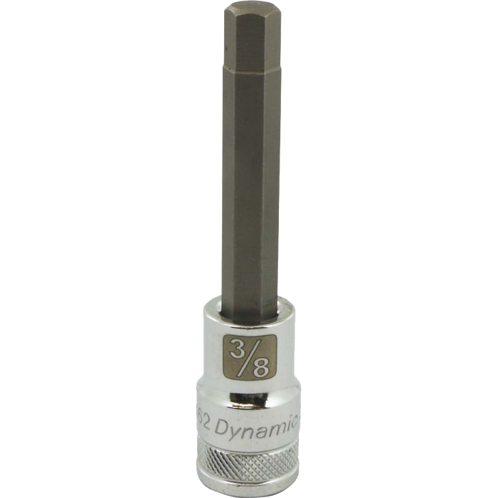 Dynamic 1/2" Drive, Chrome Finish Long Length Hex Head SAE Sockets