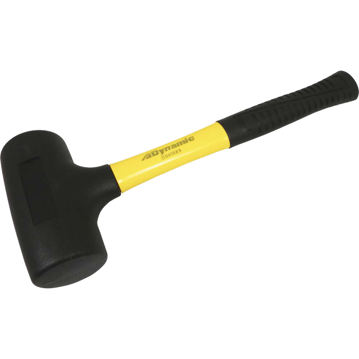 Dynamic 3 lbs. Tools Dead Blow Hammer w/ Fiberglass Handle