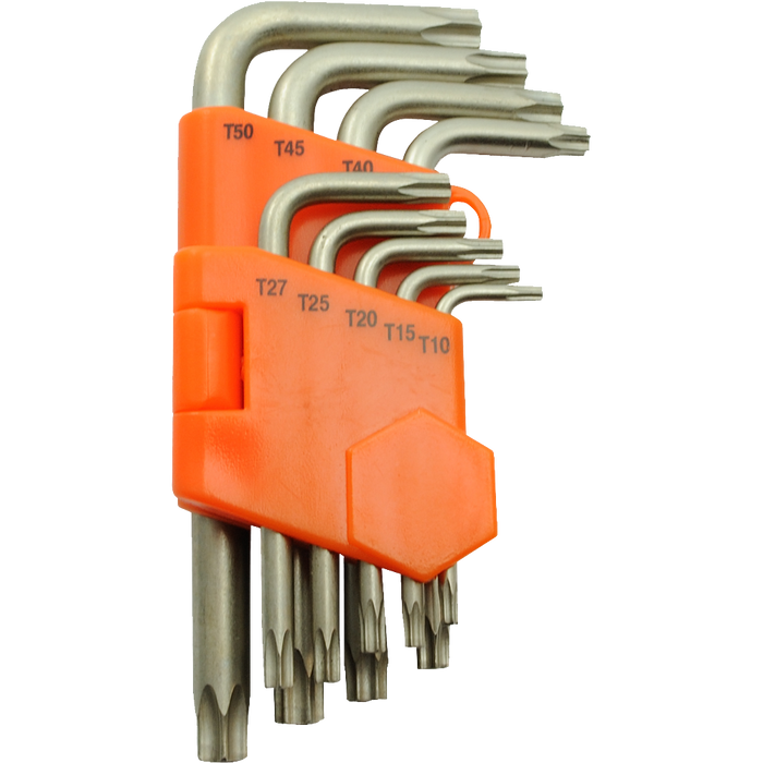 Dynamic 9 pc. Torx Hex Key Set - T10 - T50