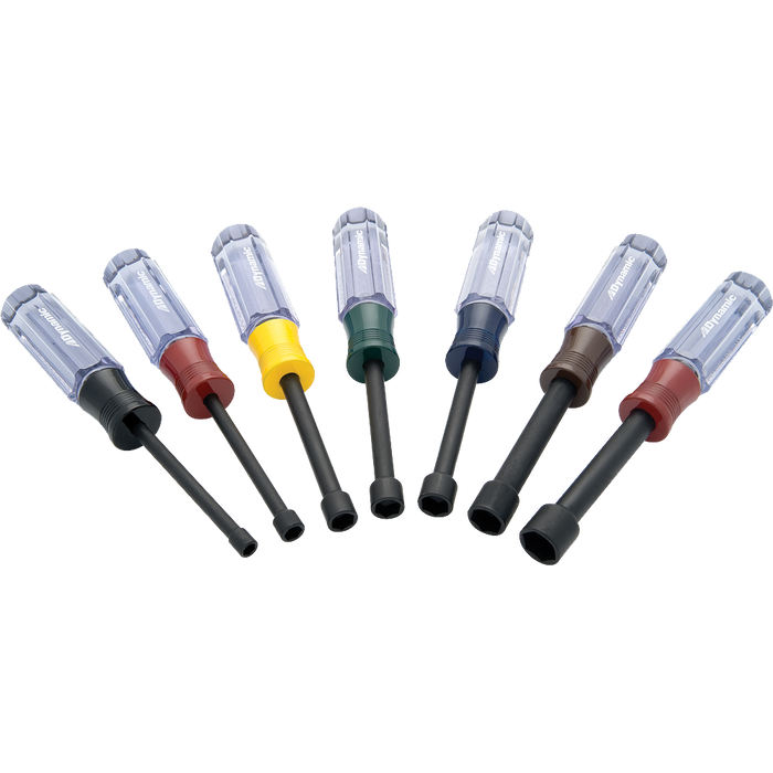 Dynamic 7 pc. Metric Nut Driver Set w/ Acetate Handle