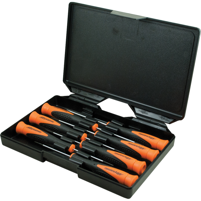 Dynamic 7 pc. Slotted & Phillips Precision Screwdriver Set