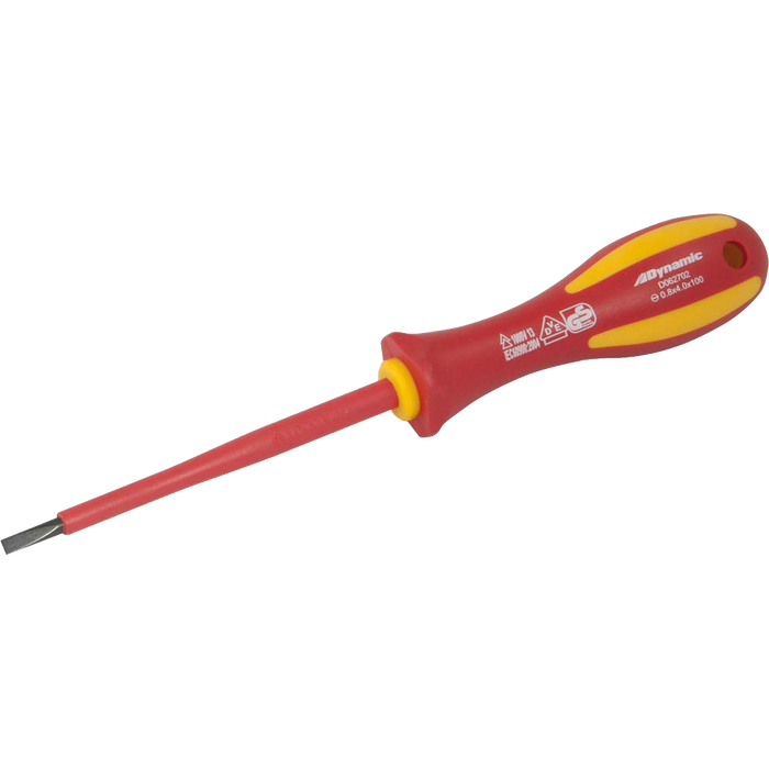 Dynamic Insulated Slotted Screwdrivers