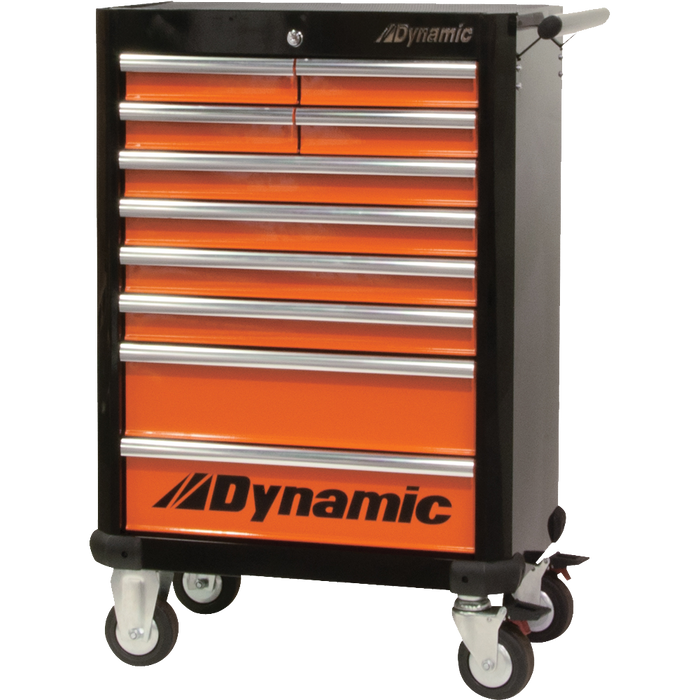 Dynamic 28" 10 Drawer Roller Cabinet w/ Safety Latches