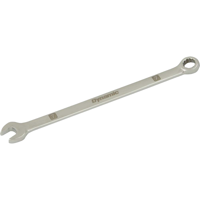 Dynamic 12 Point, Mirror Chrome Finish, Metric Combination Wrenches