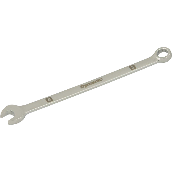 Dynamic 12 Point, Mirror Chrome Finish, Metric Combination Wrenches