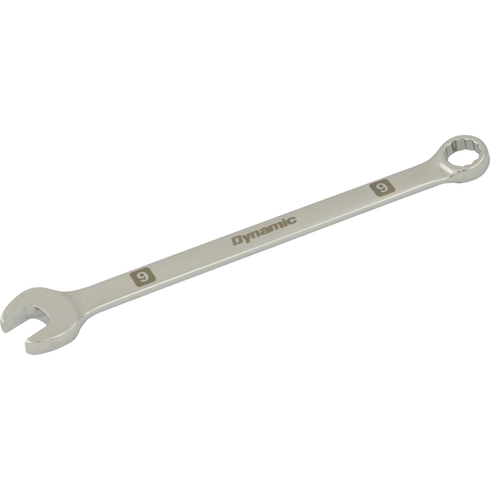 Dynamic 12 Point, Mirror Chrome Finish, Metric Combination Wrenches