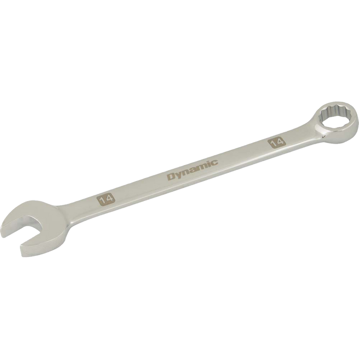 Dynamic 12 Point, Mirror Chrome Finish, Metric Combination Wrenches