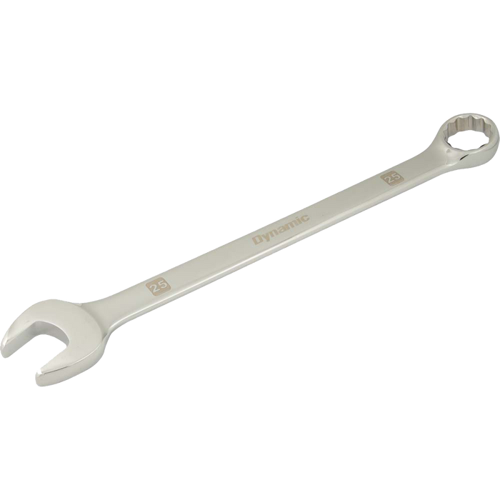 Dynamic 12 Point, Mirror Chrome Finish, Metric Combination Wrenches