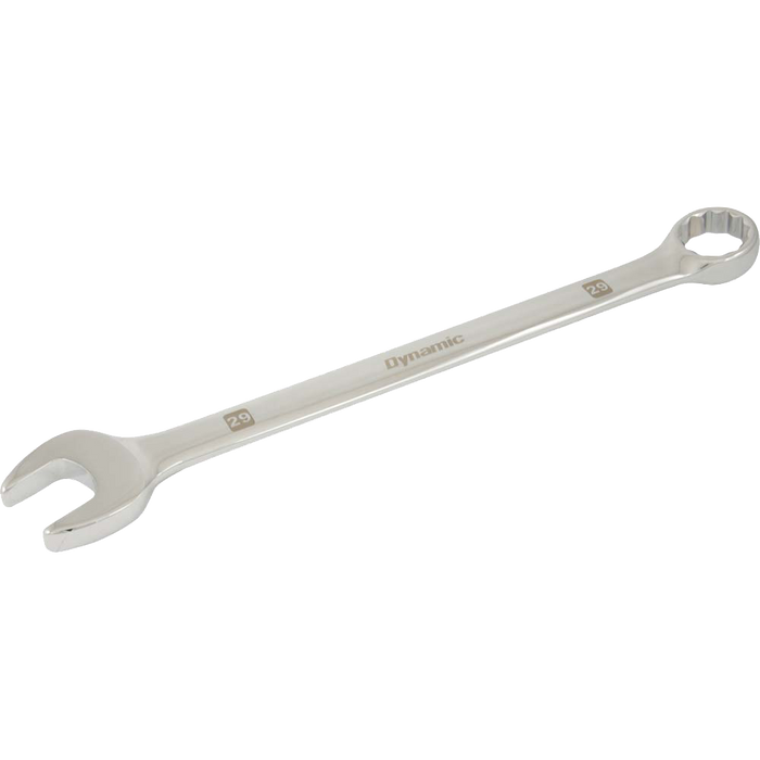 Dynamic 12 Point, Mirror Chrome Finish, Metric Combination Wrenches