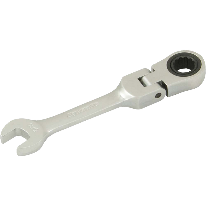 Dynamic SAE Stubby Flex Head Ratcheting Wrenches