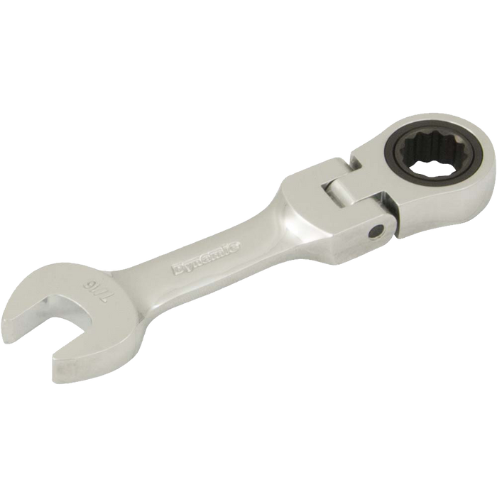 Dynamic SAE Stubby Flex Head Ratcheting Wrenches
