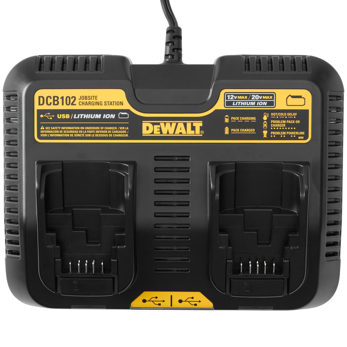 DeWalt 12V - 20V MAX Jobsite Charging Station