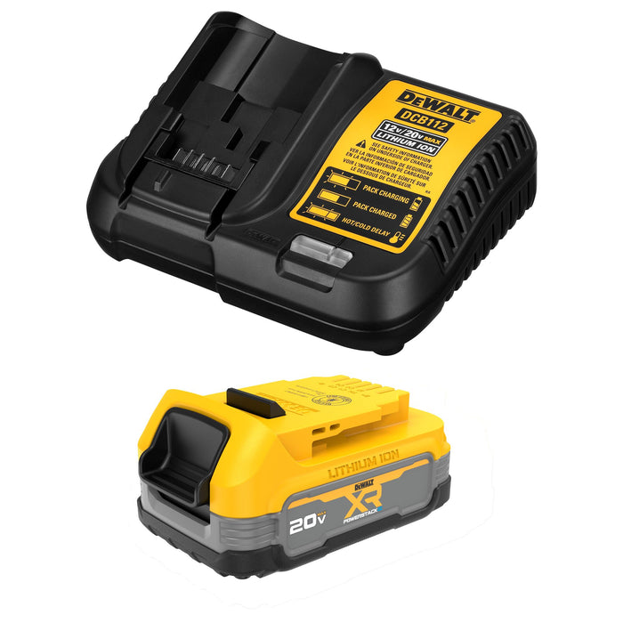 DeWalt 20V MAX POWERSTACK Compact Battery & Charger Kit