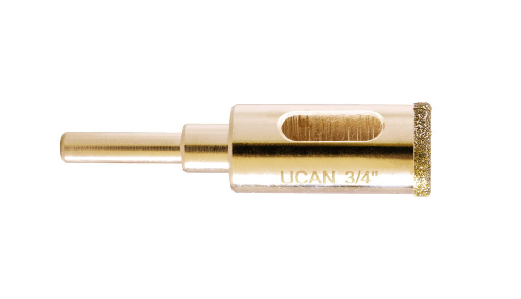UCAN TI-AWL Diamond Core Cutter Tile Drill Bit — Interline Wholesale ...