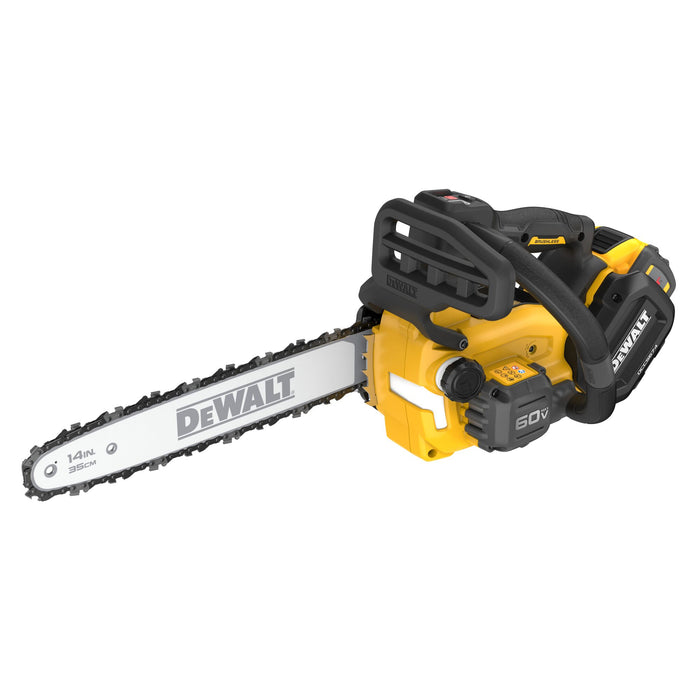 DeWalt 60V MAX FlexVolt 14" Top Handle Chainsaw Kit