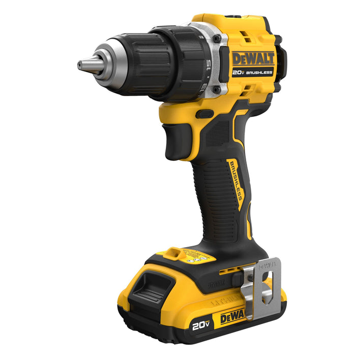 Dewalt 20V MAX Atomic Compact 1/2" Cordless Drill/Driver Kit