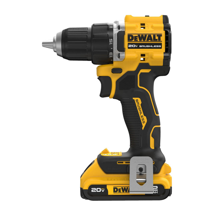 Dewalt 20V MAX Atomic Compact 1/2" Cordless Drill/Driver Kit