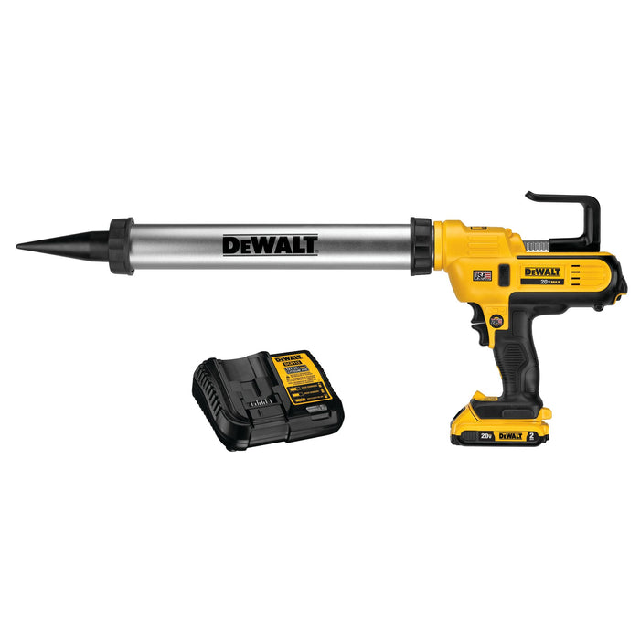 DeWalt 20V MAX 300/600ml Sausage Pack Adhesive Gun Kit