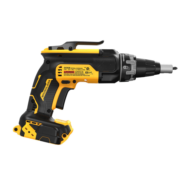 DeWalt DCF630B 20V MAX XR® Brushless Drywall Screw Gun - Tool Only