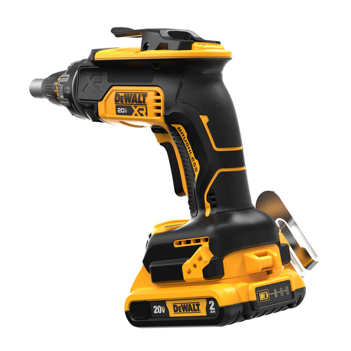 DeWalt DCF630D2 20V MAX XR® Brushless Drywall Screw Gun Kit