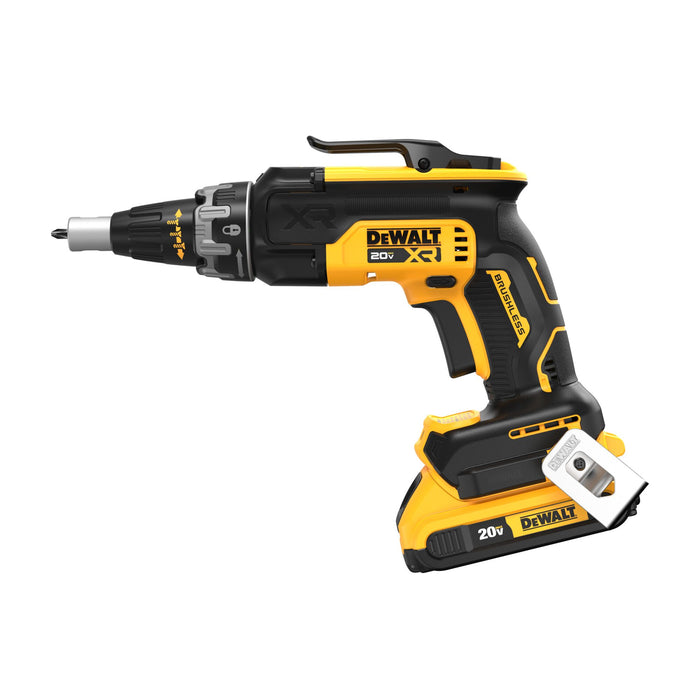 DeWalt DCF630D2 20V MAX XR® Brushless Drywall Screw Gun Kit
