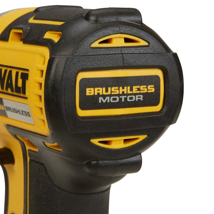 DeWalt 20V MAX Brushless 1/4" Cordless Impact Driver Kit