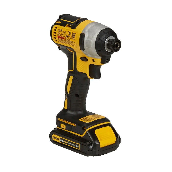 DeWalt 20V MAX Brushless 1/4" Cordless Impact Driver Kit