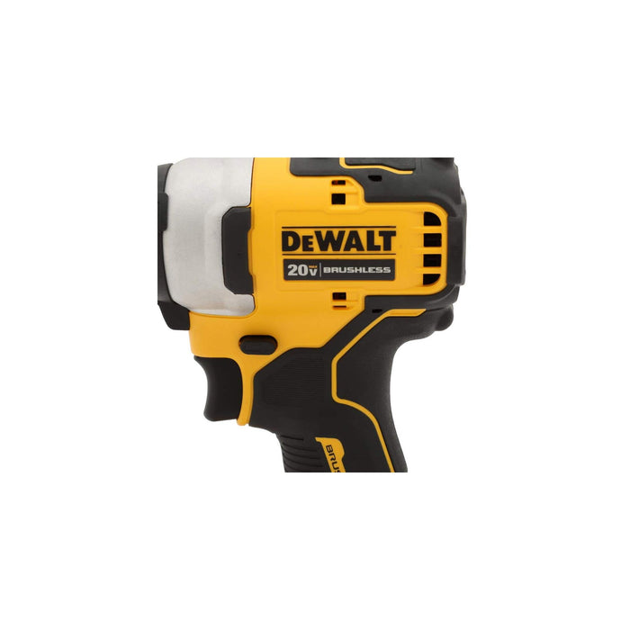 DeWalt ATOMIC™ 20V MAX Brushless Compact 1/4" Impact Driver - Tool Only