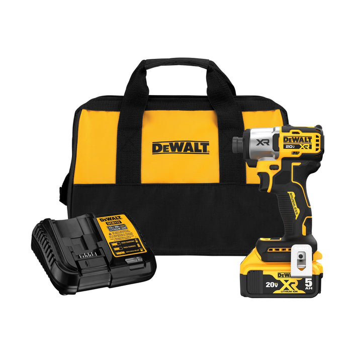 Dewalt 20V MAX XR 3-Speed 1/4" Impact Driver Kit