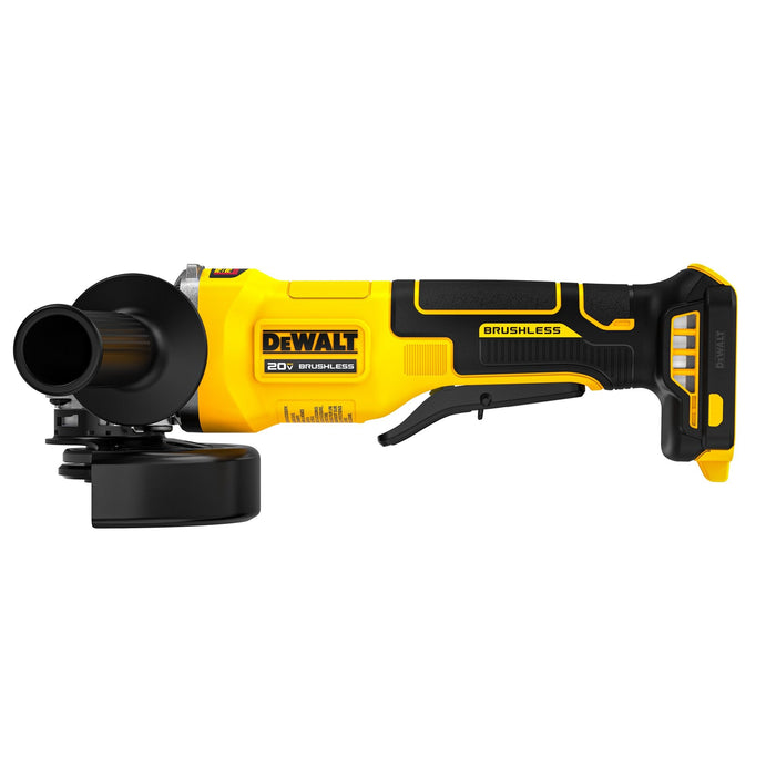 DeWalt 20V Brushless 4-1/2" Paddle Switch Grinder - Tool Only