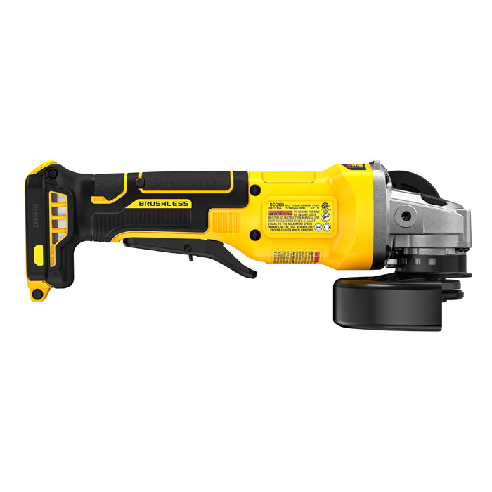 DeWalt 20V Brushless 4-1/2" Paddle Switch Grinder - Tool Only