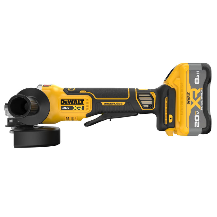 DeWalt 20V MAX XR Brushless Cordless 4-1/2" - 5" Angle Grinder Kit with XR POWERPACK