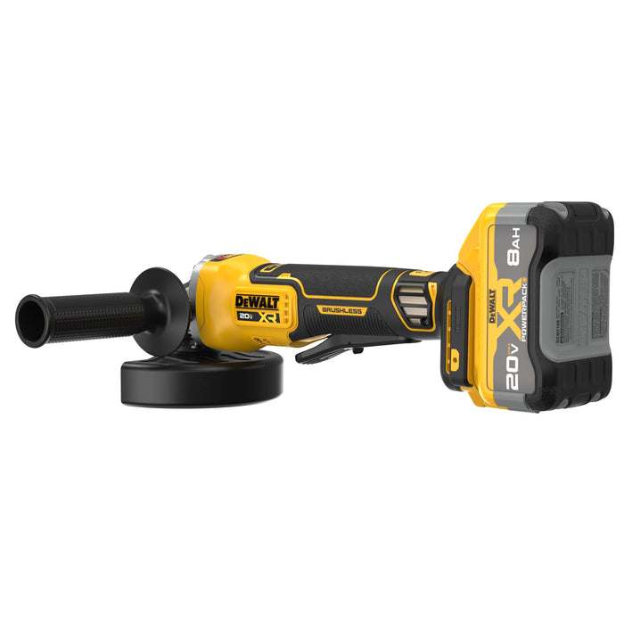 DeWalt 20V MAX XR Brushless Cordless 4-1/2" - 5" Angle Grinder Kit with XR POWERPACK
