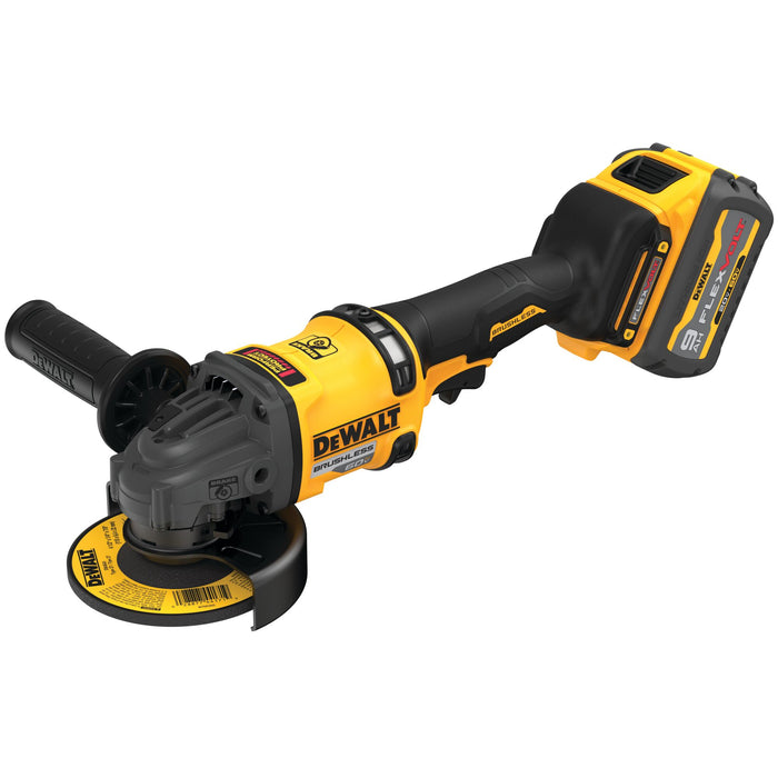 DeWalt 60V MAX FLEXVOLT® 4-1/2" - 6" Angle Grinder Kit w/ 2 Batteries