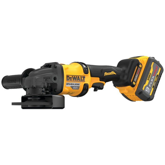 DeWalt 60V MAX FLEXVOLT® 4-1/2" - 6" Angle Grinder Kit w/ 2 Batteries