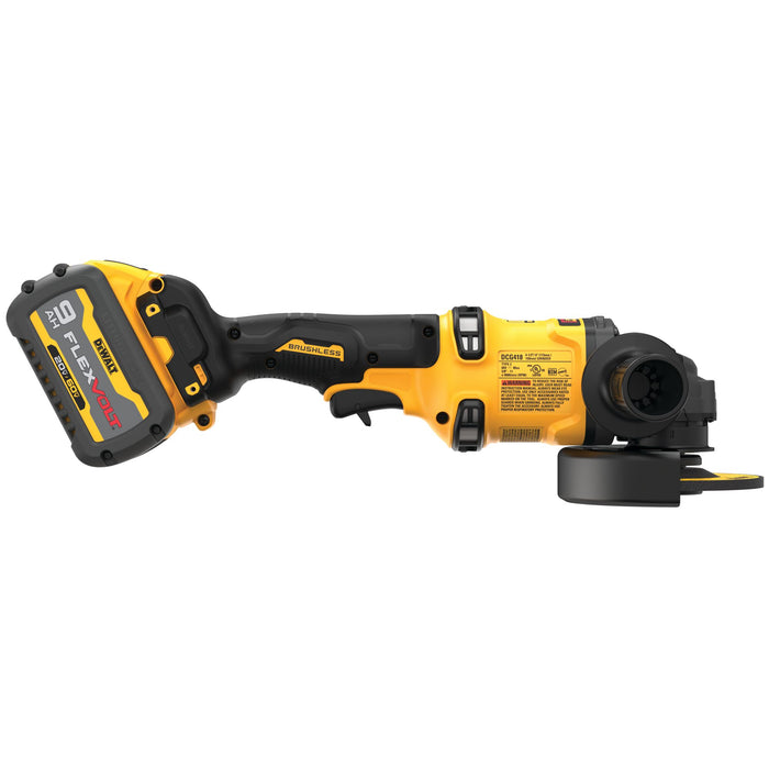 DeWalt 60V MAX FLEXVOLT® 4-1/2" - 6" Angle Grinder Kit w/ 2 Batteries