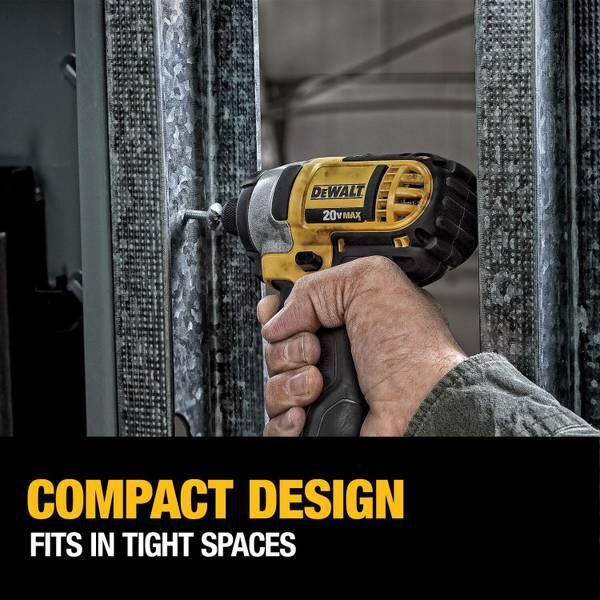 DeWalt 20V Li-Ion Compact Drill & Impact Kit (DCD771 + DCF885)