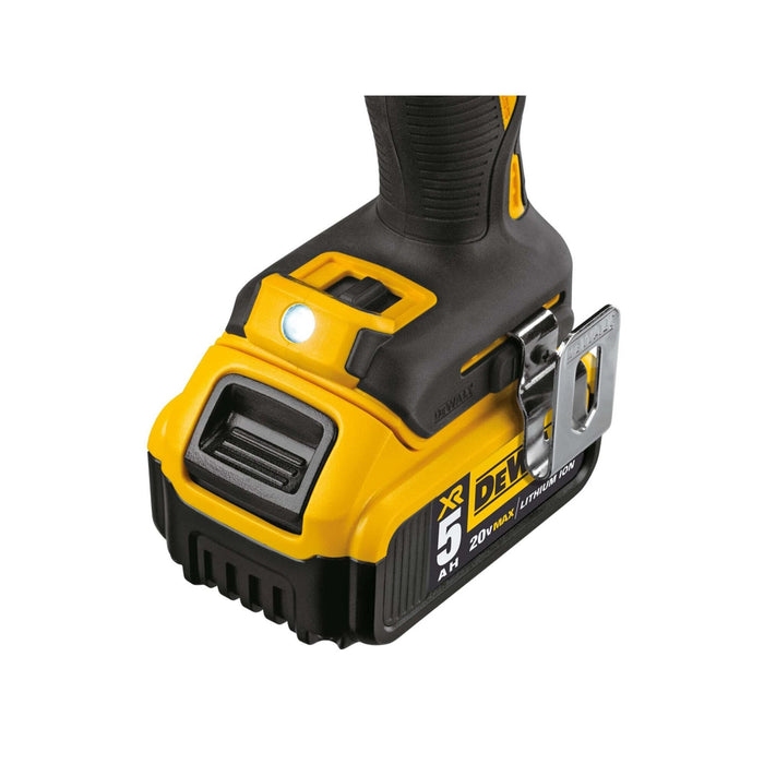 DeWalt 20V MAX XR® Brushless 5 Ah Hammer Drill/Impact Kit