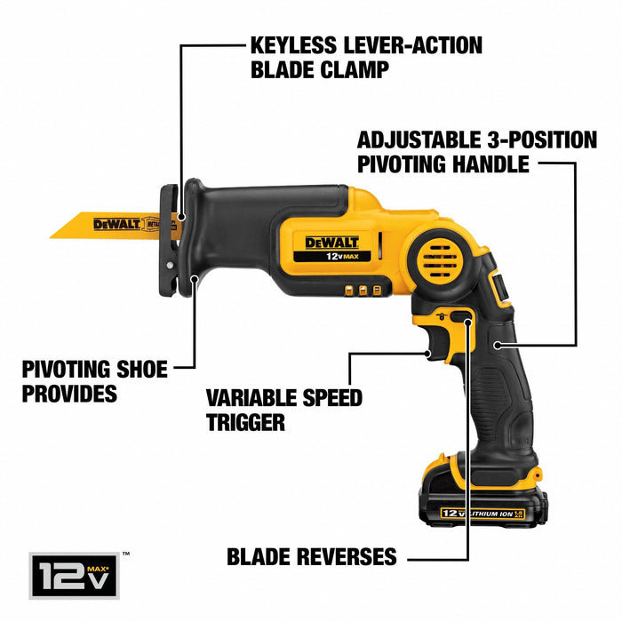 DeWalt 12V MAX Drill 4-Tool Combo Kit